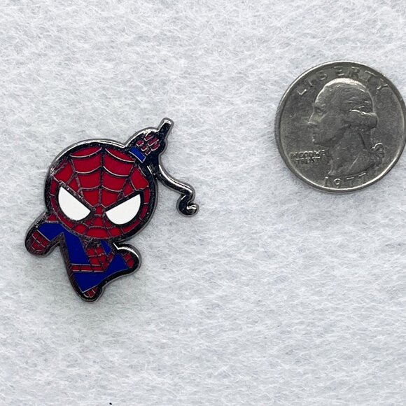 🔮 5/$25 Disney Marvel Kawaii Collection Spider-Man Pin - Picture 2 of 3